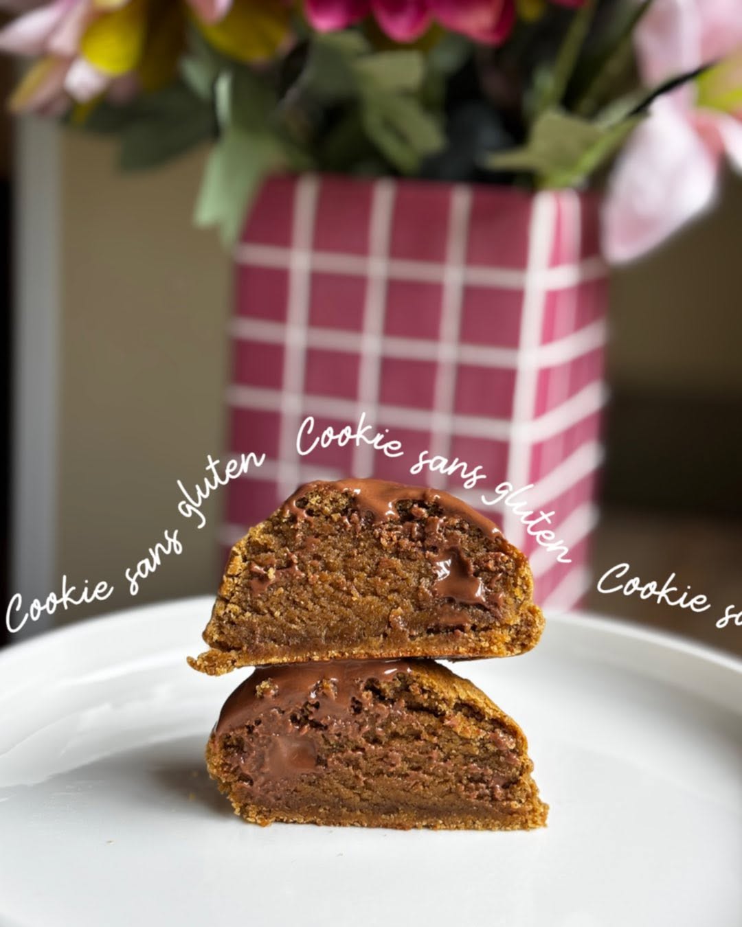 Cookie sans gluten cœur fondant chocolat Daudy Cookies Pontivy